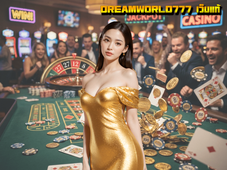 ปลดล็อกแจ็คพอตหลักล้าน! รีวิวเจาะลึก DREAMWORLD777 เว็บแท้ สล็อตเว็บตรง แตกง่าย จ่ายจริง 100%