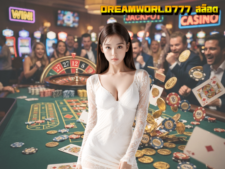 DREAMWORLD777 สล็อต เว็บตรงแตกง่าย พลิกโฉมวงการเกมทำเงินระดับพรีเมียม